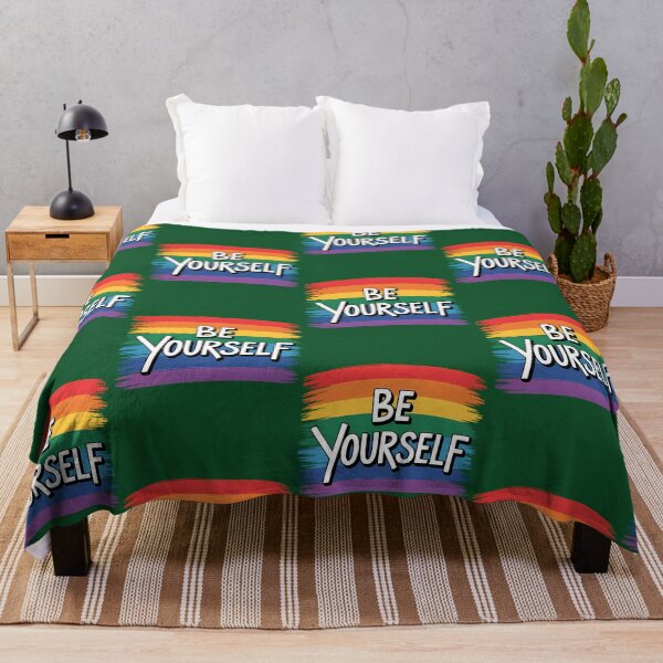 Item preview, Be Yourself Rainbow Flag Gay Pride Lgbtq 461 designed and sold by GritBloodline.
