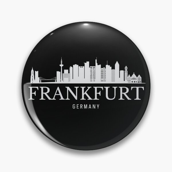 Item preview, Frankfurt skyline, Frankfurt Germany designed and sold by Dressyourflag.