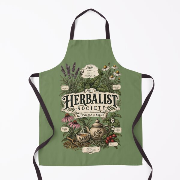 Item preview, Herbalist Society Botanical Tea Vintage Engraving designed and sold by KakangMudi.