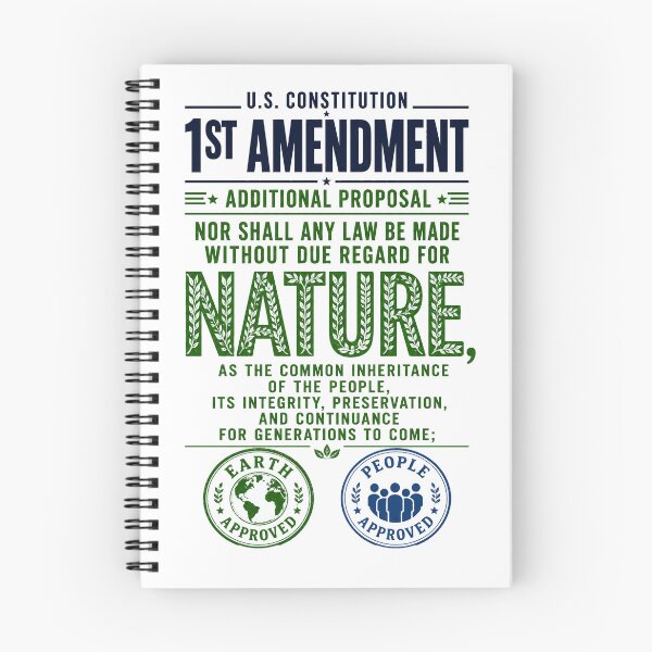 Item preview, First Amendment Nature Rights Proposal designed and sold by VisualWeight.