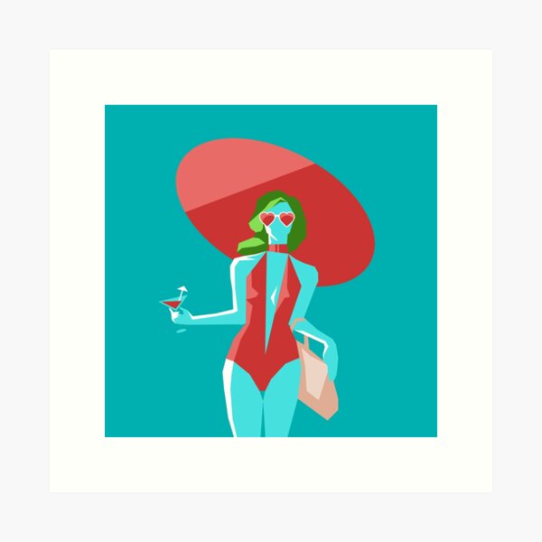 Summer Vibes IV Art Print