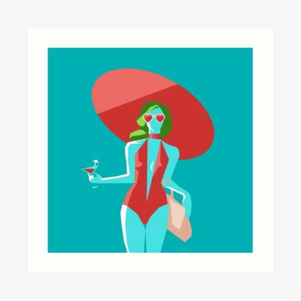 Summer Vibes IV Art Print