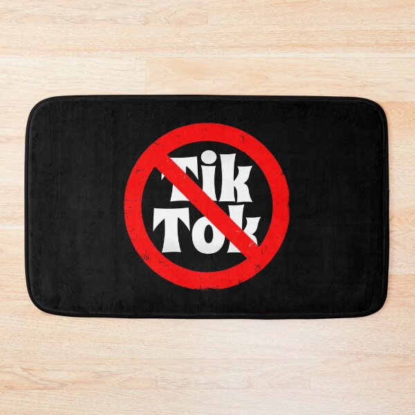 Item preview, No Tiktok Ban Sign (Banned In The Usa  Trending Quote Viral On Social Media) designed and sold by kaisynde-hoyos.