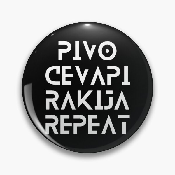 Item preview, Pivo Cevapi Rakija Repeat designed and sold by riyao-rourke.
