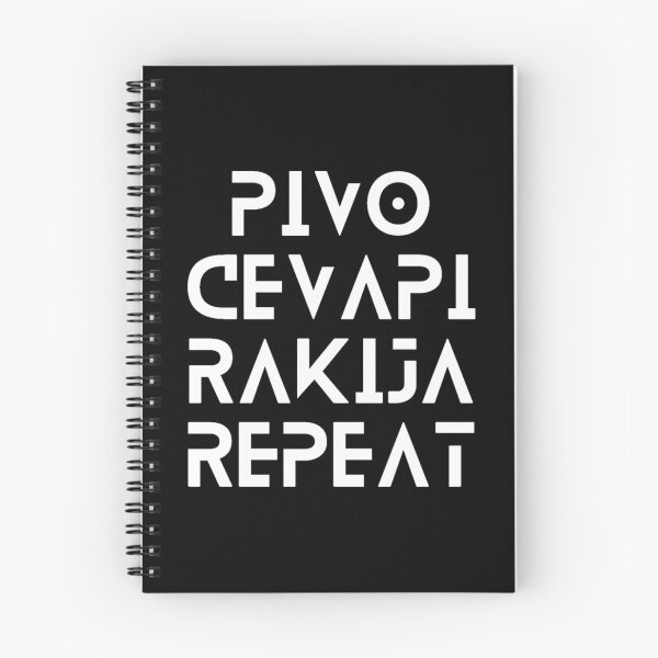 Item preview, Pivo Cevapi Rakija Repeat designed and sold by riyao-rourke.