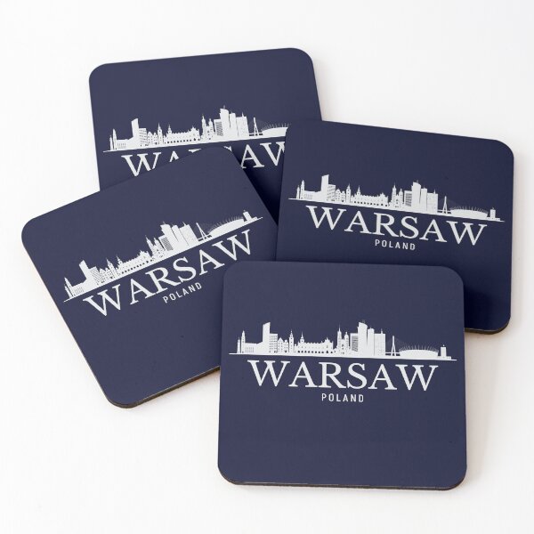 Item preview, Warsaw skyline, Warsaw Poland designed and sold by Dressyourflag.