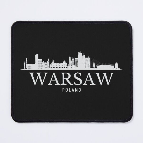 Item preview, Warsaw skyline, Warsaw Poland designed and sold by Dressyourflag.