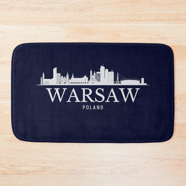 Item preview, Warsaw skyline, Warsaw Poland designed and sold by Dressyourflag.