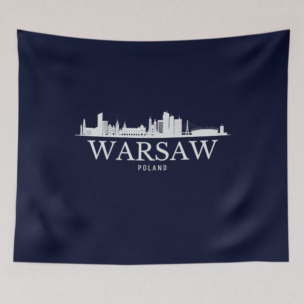 Aperçu de l'œuvre Vue de Varsovie, Varsovie, Pologne créée et vendue par Dressyourflag.