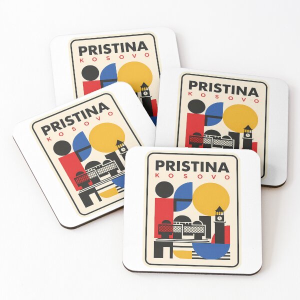 Item preview, Pristina, Kosovo, Bauhaus, Arte Geométrico de Viaje designed and sold by riyao-rourke.