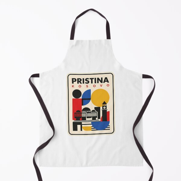 Item preview, Pristina Kosovo Bauhaus Geometric Travel Art designed and sold by riyao-rourke.