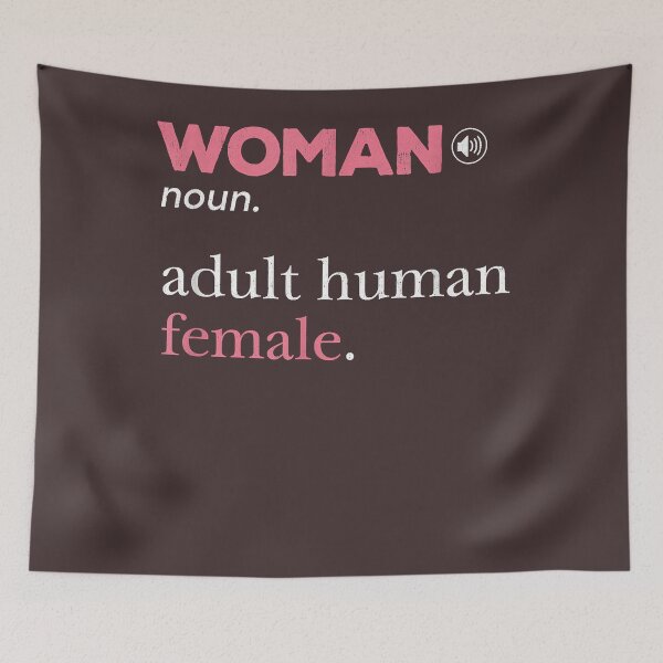 Item preview, Woman Noun Adult Human Female Feminism  designed and sold by kierrathier.
