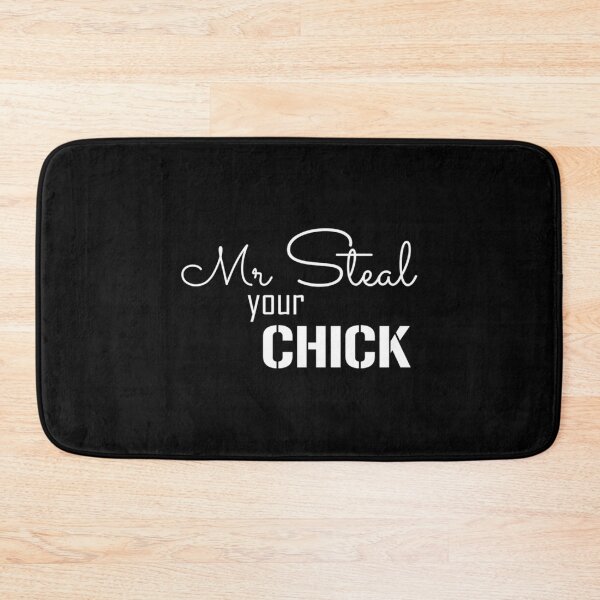 Item preview, Mr Steal Your Chick Funny (Only White Text) designed and sold by eiliyahm-cclur.