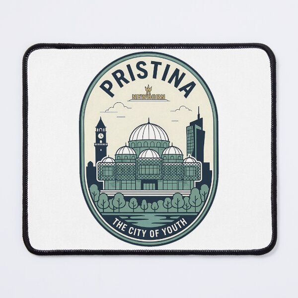 Item preview, Pristina Kosovo City Of Youth Travel Badge designed and sold by riyao-rourke.
