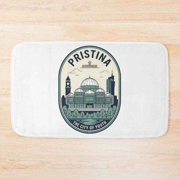 Item preview, Pristina Kosovo City Of Youth Travel Badge designed and sold by riyao-rourke.