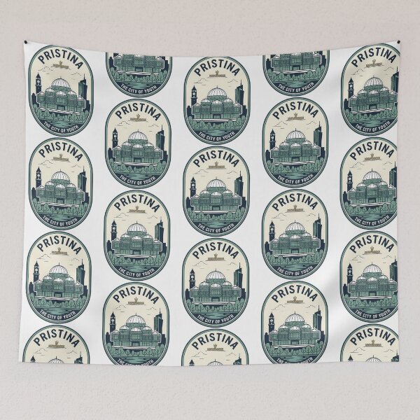 Item preview, Pristina Kosovo City Of Youth Travel Badge designed and sold by riyao-rourke.