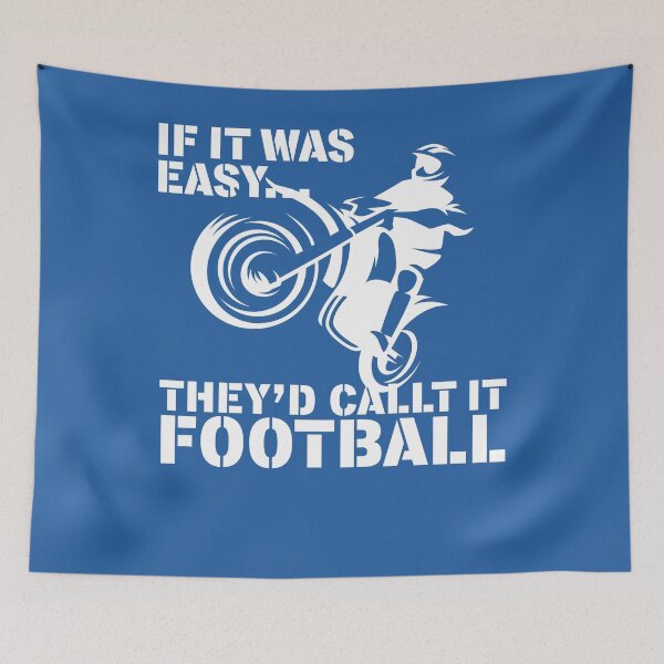 Item preview, Dirt Bike - Football - Motocross designed and sold by melsens.