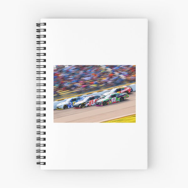 Item preview, Josh Williams Fighting With Chandler Smith Ross Chastain And Justin Allgaier In Their 2024 Nascar Racecars Abstract designed and sold by madina-carmack.