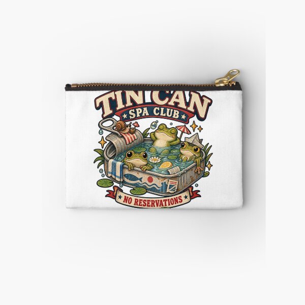 Item preview, Tin Can Spa Club Funny Frogs designed and sold by Trendy-Artistry.