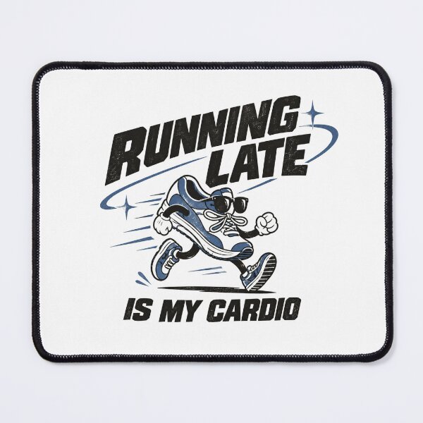 Item preview, Running Late Is My Cardio Funny Sneaker designed and sold by Glottopia.