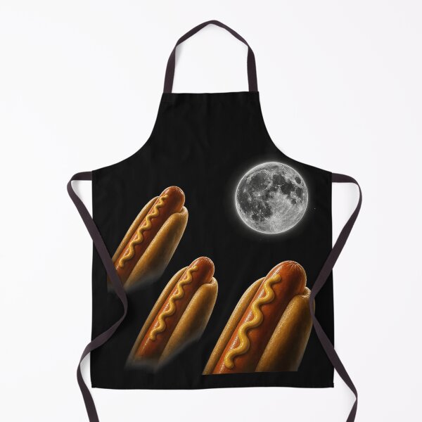 Item preview, Three Hot Dog Moon Meme Parody Funny Food Lover Humor designed and sold by BrockmeyeSB.
