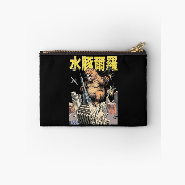 Item preview, Capyzilla Giant Monster Capybara Funny Japanese Kanji designed and sold by GrandeDuc.