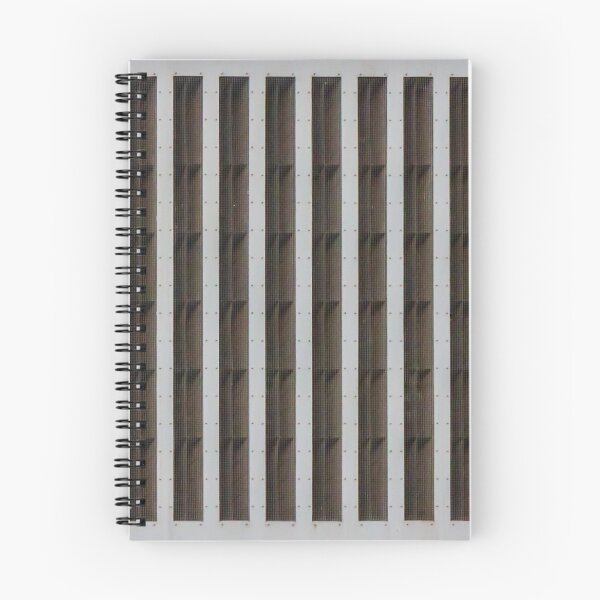 Item preview, Repetitive Vertical Ventilation Grilles on Modern Building Facade, Abstract Architectural Pattern designed and sold by Nmallia.