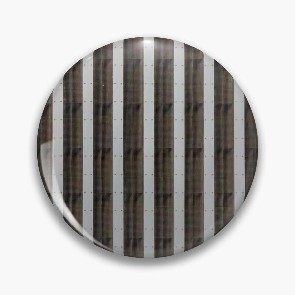 Item preview, Repetitive Vertical Ventilation Grilles on Modern Building Facade, Abstract Architectural Pattern designed and sold by Nmallia.