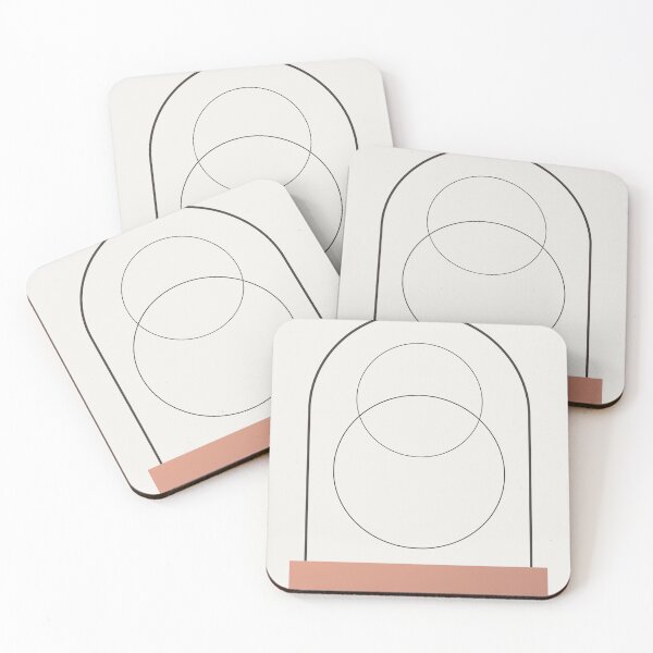 Item preview, Minimalist abstract art print with geometric arches and clean line art. designed and sold by Diseño que alegran tu día.