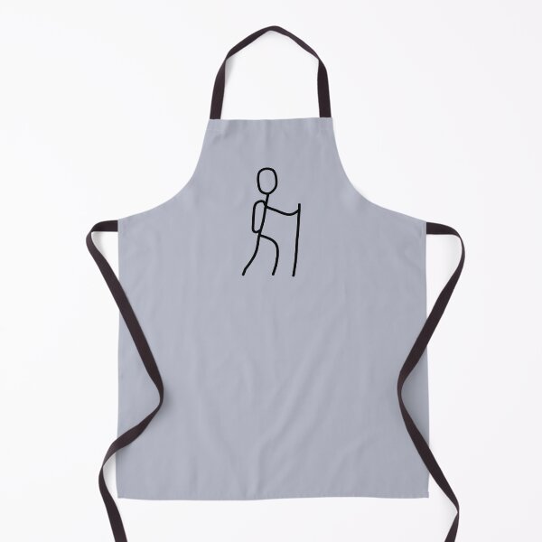 Item preview, Hiking simple sketch of stickman designed and sold by hitNmiss.