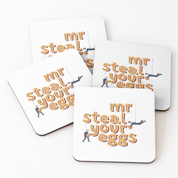 Item preview, Mr Steal Your Eggs -Funny Saying designed and sold by eiliyahm-cclur.