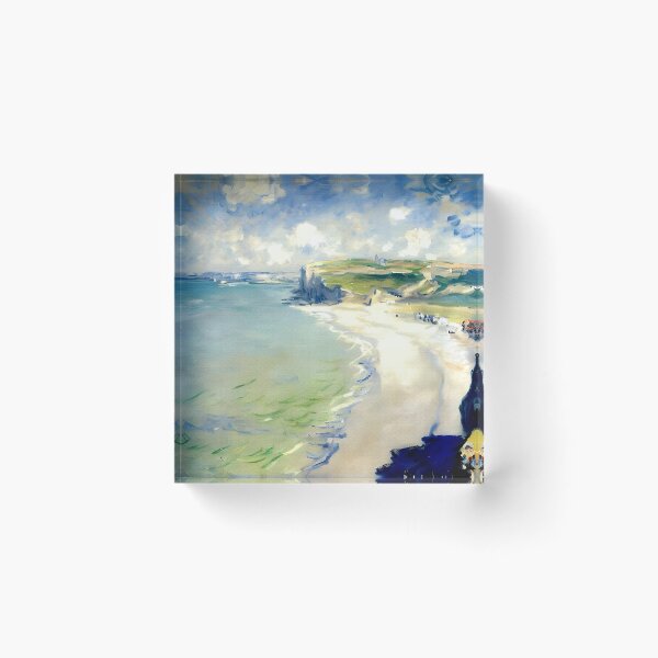 Item preview, The Beach at Pourville: A Luminous Impressionist Seascape  designed and sold by artdesignsnow.