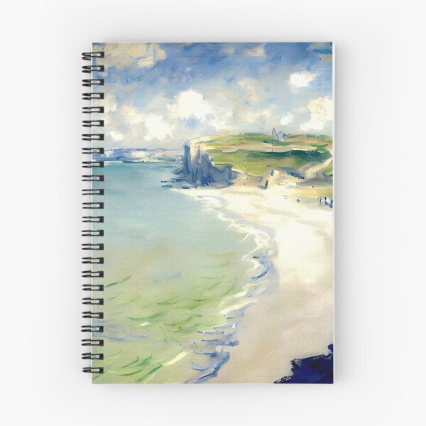 Item preview, The Beach at Pourville: A Luminous Impressionist Seascape  designed and sold by artdesignsnow.