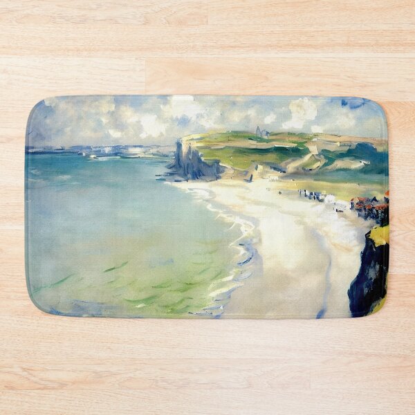 Item preview, The Beach at Pourville: A Luminous Impressionist Seascape  designed and sold by artdesignsnow.