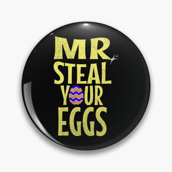 Item preview, Mr Steal Your Eggs Happy Easter Egg Hunt Funny Cute Decorated Eggs Easter Bunny designed and sold by eiliyahm-cclur.