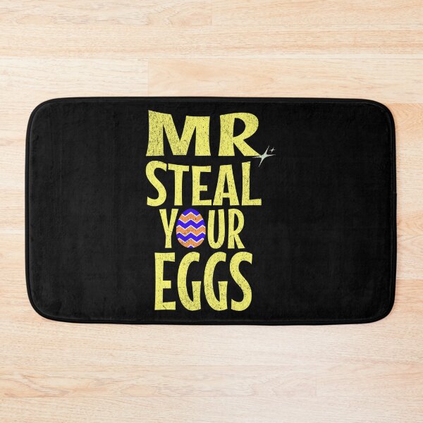 Item preview, Mr Steal Your Eggs Happy Easter Egg Hunt Funny Cute Decorated Eggs Easter Bunny designed and sold by eiliyahm-cclur.
