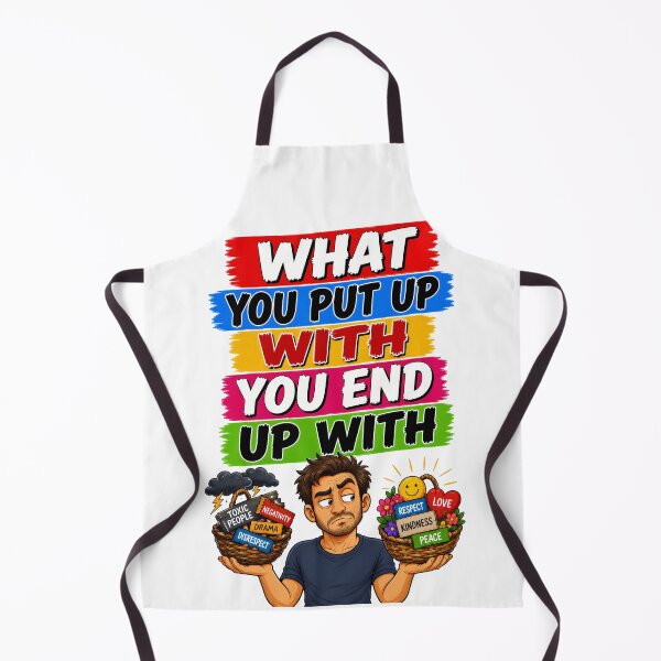 Item preview, What You Put Up With You End Up With designed and sold by KLERIKSTORE.
