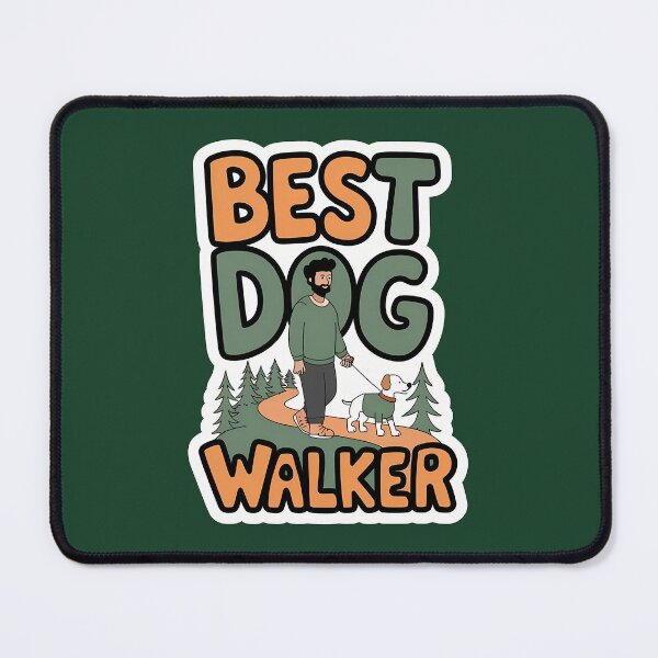 Item preview, Best Dog Walker 815 designed and sold by FrostingHomeD58.