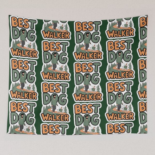Item preview, Best Dog Walker 815 designed and sold by FrostingHomeD58.