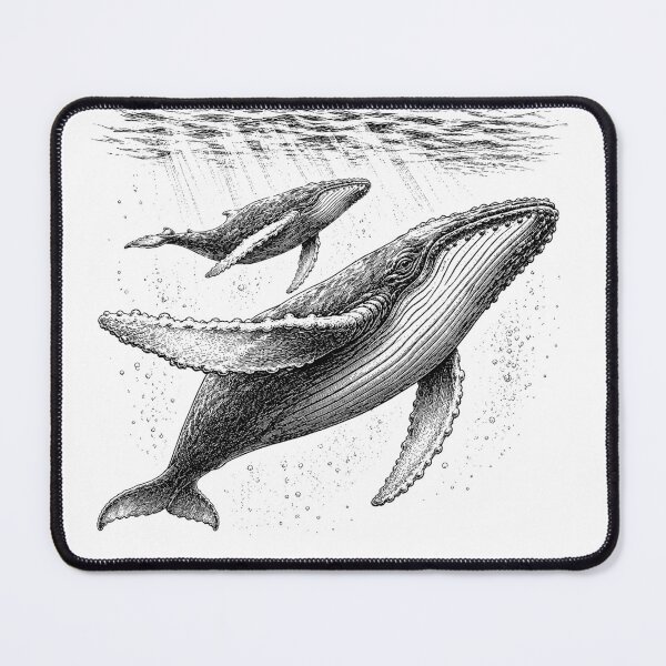 Item preview, Humpback Whale Pod designed and sold by TY-Cat-Tees.