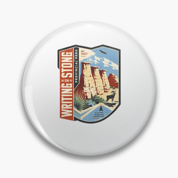Item preview, Writing On Stone Provincial Park Alberta Travel Souvenir designed and sold by Star3NowForMe.