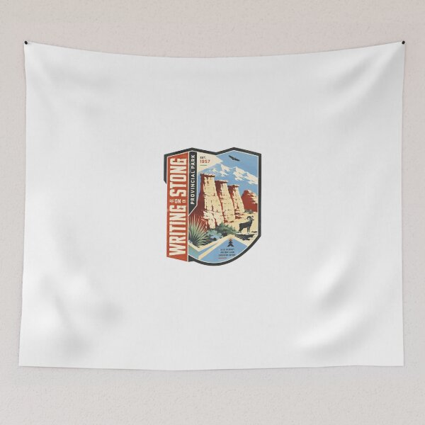 Item preview, Writing On Stone Provincial Park Alberta Travel Souvenir designed and sold by Star3NowForMe.