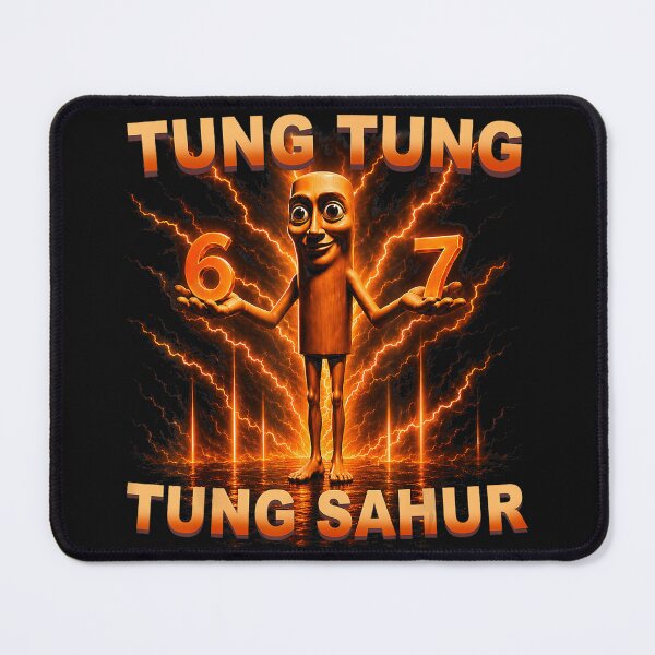 Item preview, Tung Tung 6 7 Tung Sahur Ramadan Meme Fasting Humor designed and sold by BrockmeyeSB.