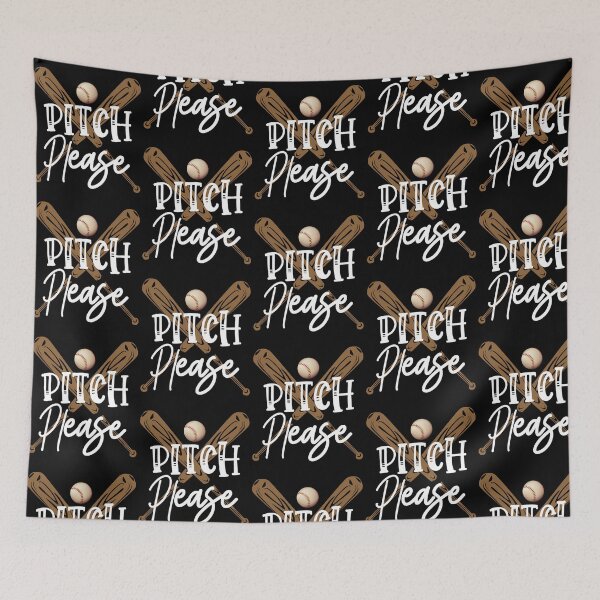 Item preview, Pitch Please Funny Baseball Pitcher designed and sold by janyah-nair.