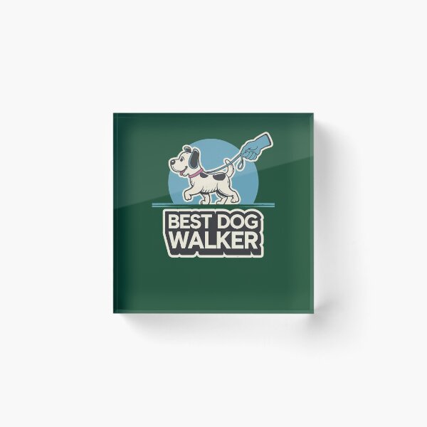 Item preview, Best Dog Walker 402 designed and sold by FrostingHomeD58.