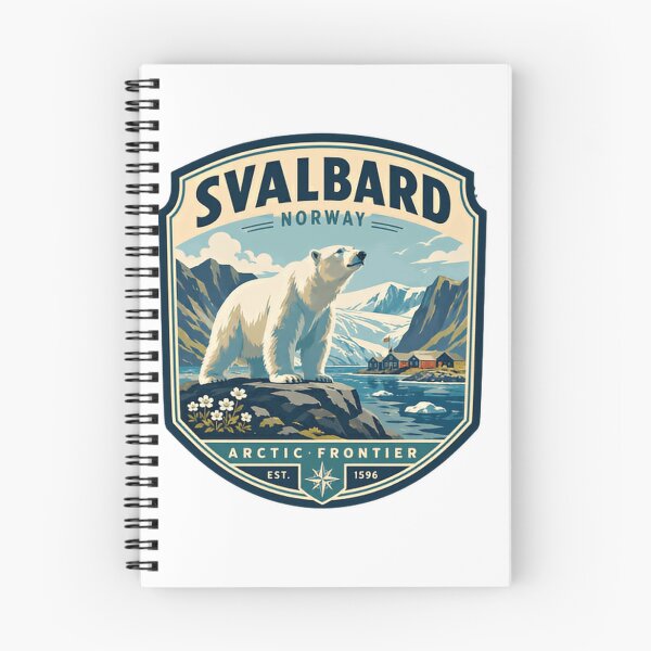 Item preview, Svalbard Norway Arctic Frontier Est 1596 Polar Bear Travel Adventure designed and sold by Simsimah26Parks.