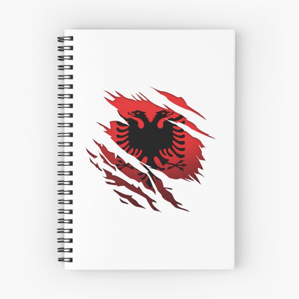 Item preview, Ripped Albanian Flag designed and sold by riyao-rourke.