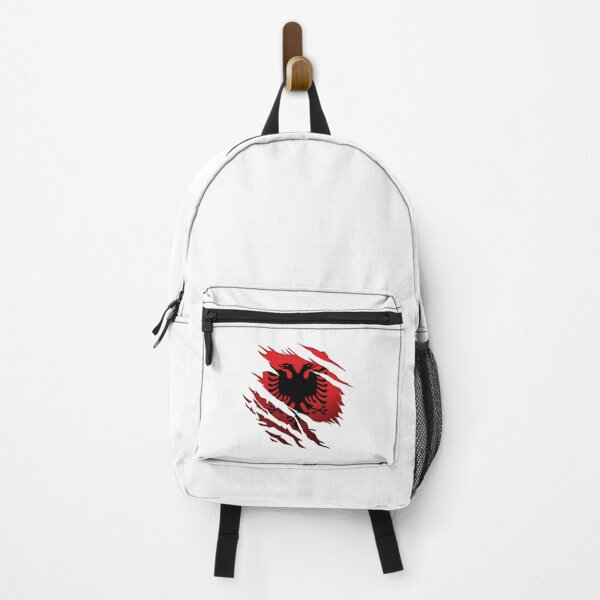 Item preview, Ripped Albanian Flag designed and sold by riyao-rourke.
