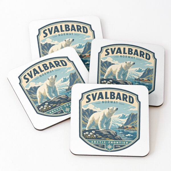 Item preview, Svalbard Norway Arctic Frontier Est 1596 Polar Bear Travel Adventure designed and sold by Simsimah26Parks.