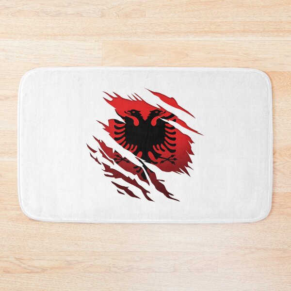 Item preview, Ripped Albanian Flag designed and sold by riyao-rourke.